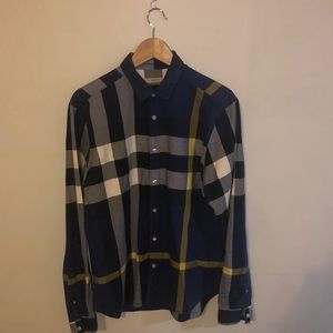 Large Burberry button down